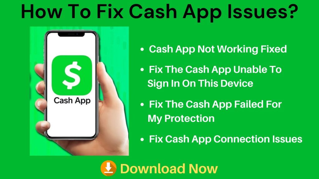 How to fix cash app issues